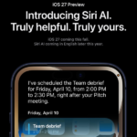New Siri Ai coming in iOS 27