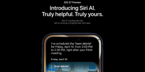 New Siri Ai coming in iOS 27