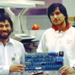 Apple founder during early days
